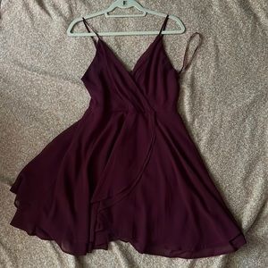 Windsor burgundy dress